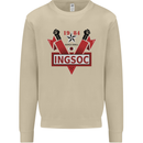 INGSOC George Orwell English Socialism 1994 Mens Sweatshirt Jumper Sand