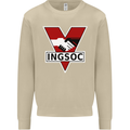 INGSOC George Orwell English Socialism 1994 Mens Sweatshirt Jumper Sand