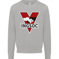 INGSOC George Orwell English Socialism 1994 Mens Sweatshirt Jumper Sports Grey