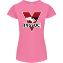 INGSOC George Orwell English Socialism 1994 Womens Petite Cut T-Shirt Azalea