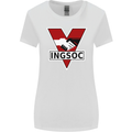 INGSOC George Orwell English Socialism 1994 Womens Wider Cut T-Shirt White