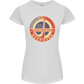 INTERKOSMOS CCCP Logo Soviet Space USSR Womens Petite Cut T-Shirt White
