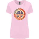 INTERKOSMOS CCCP Logo Soviet Space USSR Womens Wider Cut T-Shirt Light Pink