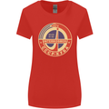 INTERKOSMOS CCCP Logo Soviet Space USSR Womens Wider Cut T-Shirt Red