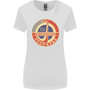INTERKOSMOS CCCP Logo Soviet Space USSR Womens Wider Cut T-Shirt White