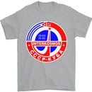 INTERKOSMOS CCCP Soviet Space USSR Logo Mens T-Shirt Cotton Gildan Sports Grey
