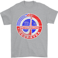 INTERKOSMOS CCCP Soviet Space USSR Logo Mens T-Shirt Cotton Gildan Sports Grey