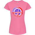 INTERKOSMOS CCCP Soviet Space USSR Logo Womens Petite Cut T-Shirt Azalea