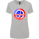 INTERKOSMOS CCCP Soviet Space USSR Logo Womens Wider Cut T-Shirt Sports Grey