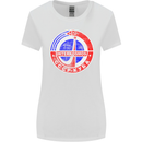 INTERKOSMOS CCCP Soviet Space USSR Logo Womens Wider Cut T-Shirt White