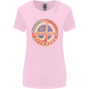 INTERKOSMOS Logo CCCP  Soviet Space USSR Womens Wider Cut T-Shirt Light Pink