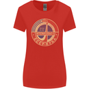 INTERKOSMOS Logo CCCP  Soviet Space USSR Womens Wider Cut T-Shirt Red