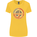 INTERKOSMOS Logo CCCP  Soviet Space USSR Womens Wider Cut T-Shirt Yellow