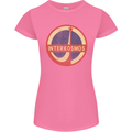 INTERKOSMOS Logo Soviet Space USSR CCCP Womens Petite Cut T-Shirt Azalea