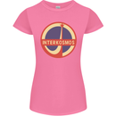 INTERKOSMOS Logo Soviet Space USSR CCCP Womens Petite Cut T-Shirt Azalea