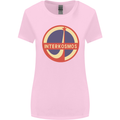 INTERKOSMOS Logo Soviet Space USSR CCCP Womens Wider Cut T-Shirt Light Pink