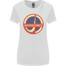 INTERKOSMOS Logo Soviet Space USSR CCCP Womens Wider Cut T-Shirt White
