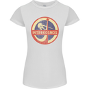 INTERKOSMOS Sputnik Soviet Space USSR CCCP Womens Petite Cut T-Shirt White