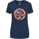 INTERKOSMOS Sputnik Soviet Space USSR CCCP Womens Wider Cut T-Shirt Navy Blue