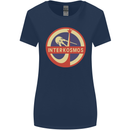 INTERKOSMOS Sputnik Soviet Space USSR CCCP Womens Wider Cut T-Shirt Navy Blue