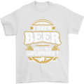 I Brew Beer What's Your Superpower? Alcohol Mens T-Shirt Cotton Gildan White