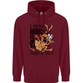 I Bring Crazy Stuff & Sh#t Funny Dog Childrens Kids Hoodie Maroon