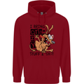 I Bring Crazy Stuff & Sh#t Funny Dog Childrens Kids Hoodie Red