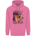 I Bring Crazy Stuff & Sh#t Funny Dog Mens 80% Cotton Hoodie Azelea
