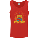 I Can't Hear You I'm Gaming Funny Gaming Mens Vest Tank Top Red