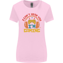 I Can't Hear You I'm Gaming Funny Gaming Womens Wider Cut T-Shirt Light Pink
