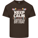 I Can't Keep Calm It's My Birthday Kids T-Shirt Childrens Chocolate