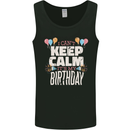 I Can't Keep Calm It's My Birthday Mens Vest Tank Top Black