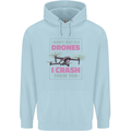 I Crash Them Too Funny Drone Pilot Childrens Kids Hoodie Light Blue