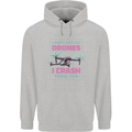 I Crash Them Too Funny Drone Pilot Mens 80% Cotton Hoodie Sports Grey