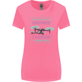 I Crash Them Too Funny Drone Pilot Womens Wider Cut T-Shirt Azalea