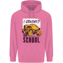 I Crushed 100 Days of School Monster Truck Childrens Kids Hoodie Azalea