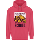 I Crushed 100 Days of School Monster Truck Childrens Kids Hoodie Heliconia