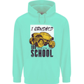 I Crushed 100 Days of School Monster Truck Childrens Kids Hoodie Peppermint
