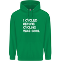 I Cycled Before Cycling was Cool Cycling Childrens Kids Hoodie Irish Green