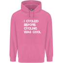 I Cycled Before Cycling was Cool Cycling Mens 80% Cotton Hoodie Azelea