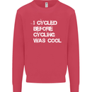 I Cycled Before Cycling was Cool Cycling Mens Sweatshirt Jumper Heliconia