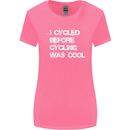 I Cycled Before Cycling was Cool Cycling Womens Wider Cut T-Shirt Azalea