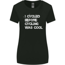 I Cycled Before Cycling was Cool Cycling Womens Wider Cut T-Shirt Black