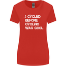 I Cycled Before Cycling was Cool Cycling Womens Wider Cut T-Shirt Red