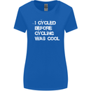 I Cycled Before Cycling was Cool Cycling Womens Wider Cut T-Shirt Royal Blue