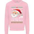 I Do It For the Ho's Funny Christmas Xmas Mens Sweatshirt Jumper Light Pink