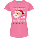I Do It For the Ho's Funny Christmas Xmas Womens Petite Cut T-Shirt Azalea