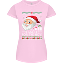 I Do It For the Ho's Funny Christmas Xmas Womens Petite Cut T-Shirt Light Pink
