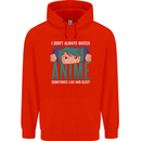 I Don't Always Watch Anime Funny Childrens Kids Hoodie Bright Red