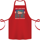 I Don't Always Watch Anime Funny Cotton Apron 100% Organic Red